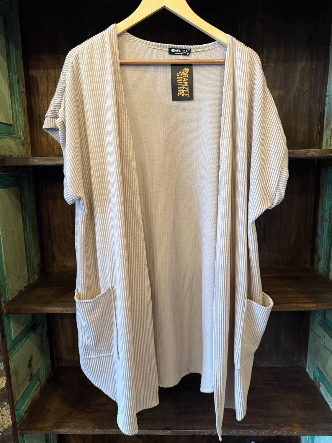 coco textured cardigan PLUS