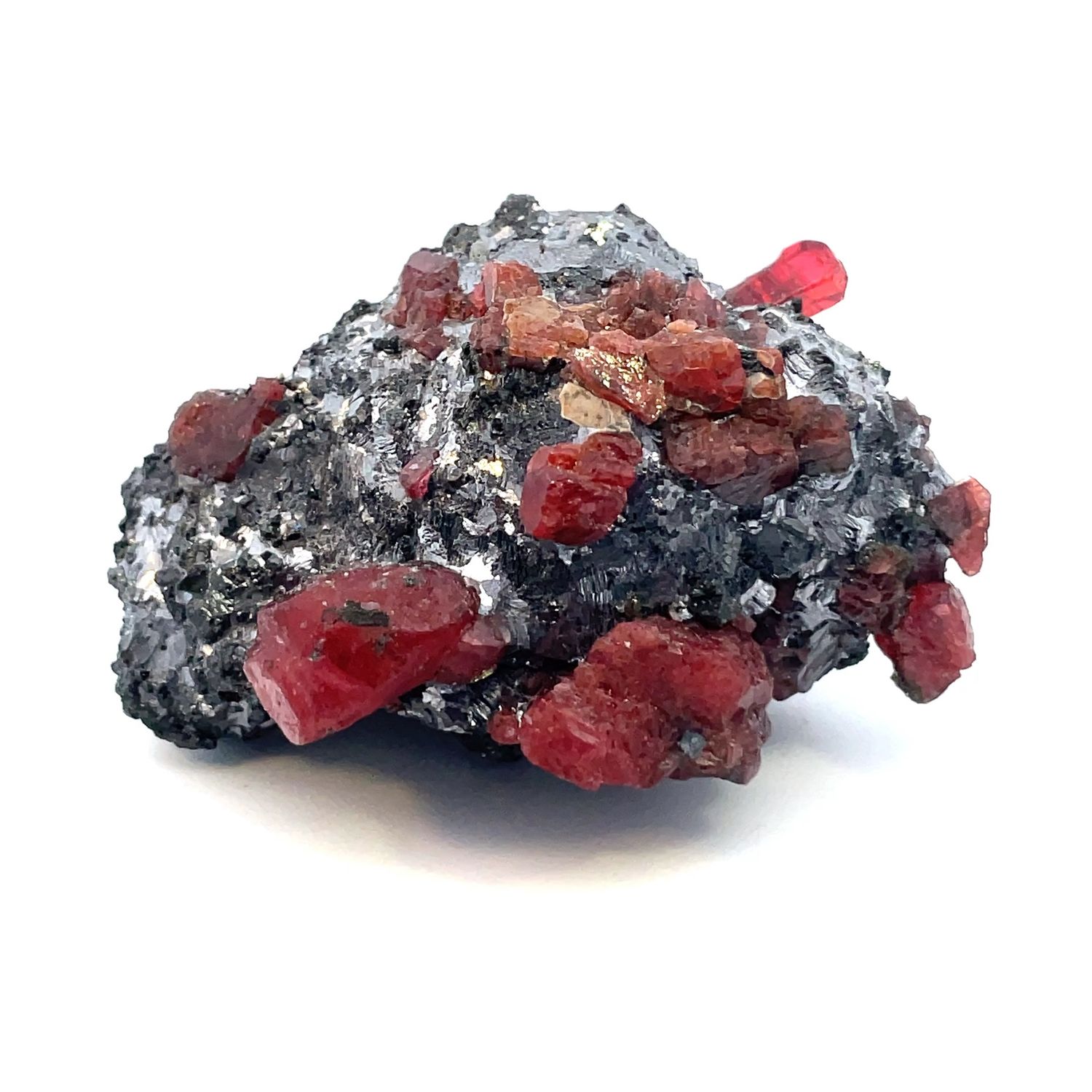 Rhodonite and Galena #62