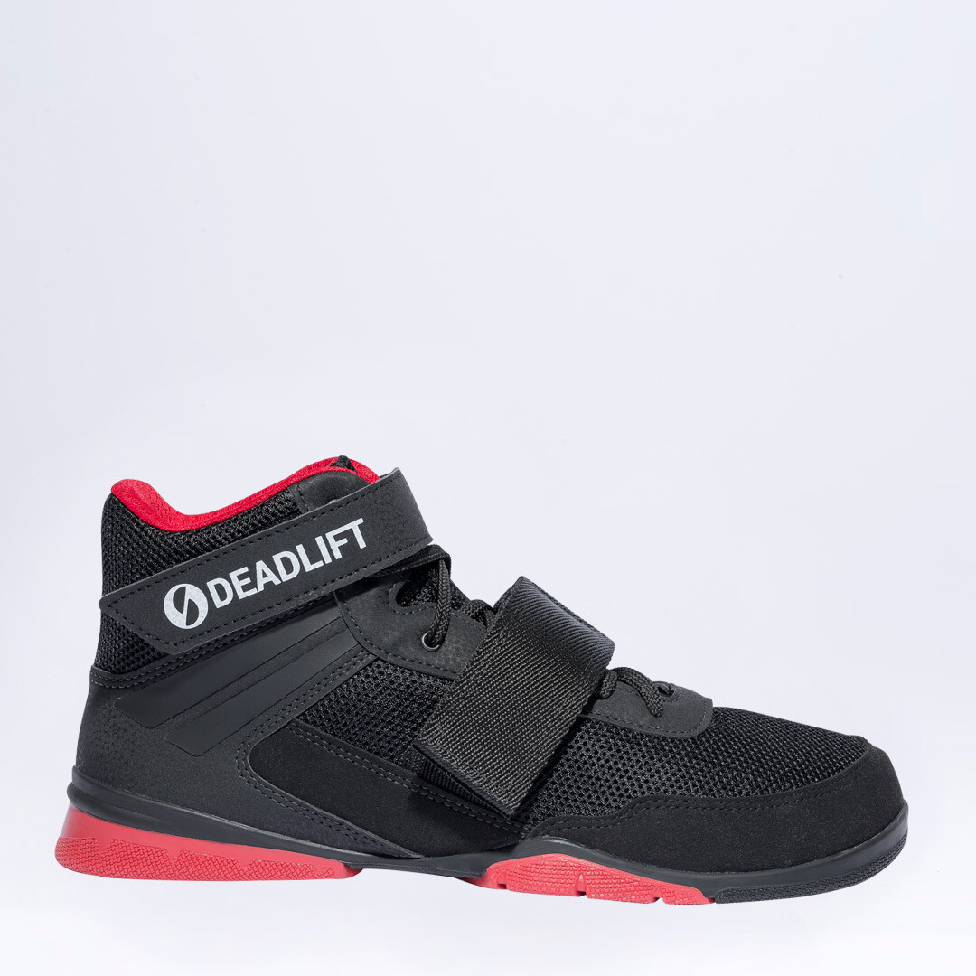 SABO Deadlift PRO Black/Red gym deadlift shoes