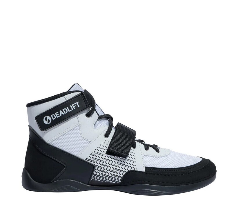 &quot;Deadlift II&quot;, White, powerlifting deadlift gym shoes  SABO