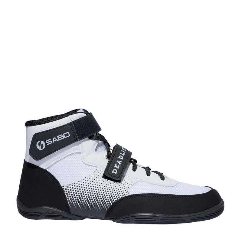 "Deadlift 1", Black, SABO powerlifting deadlift gym shoes