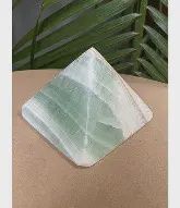 Pistachio Calcite Pyramid .79