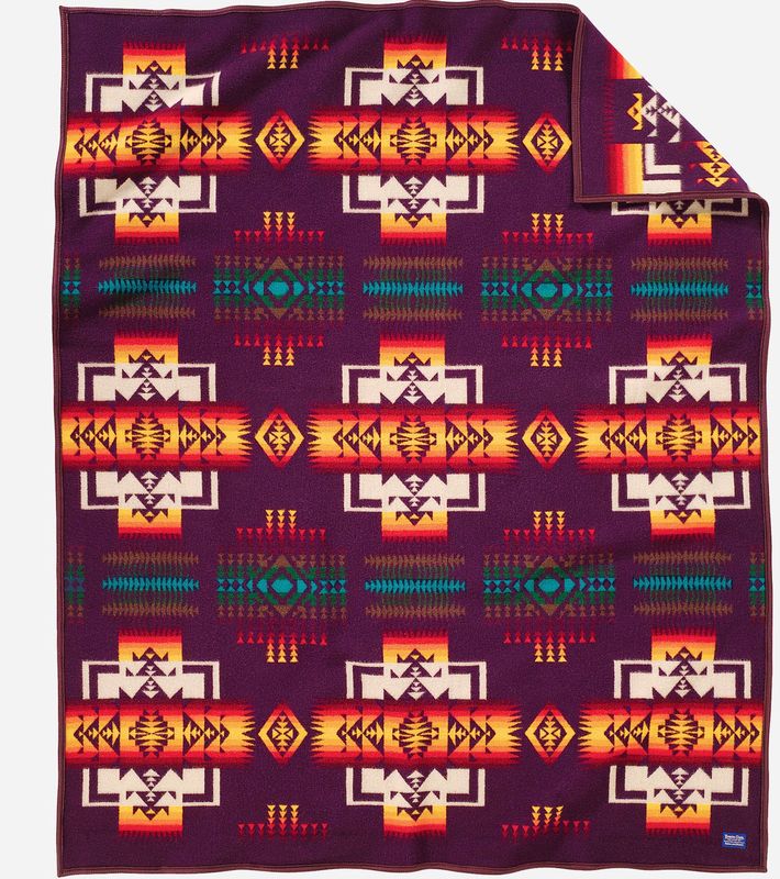 Chief Joseph Robe 64x80" - Maroon