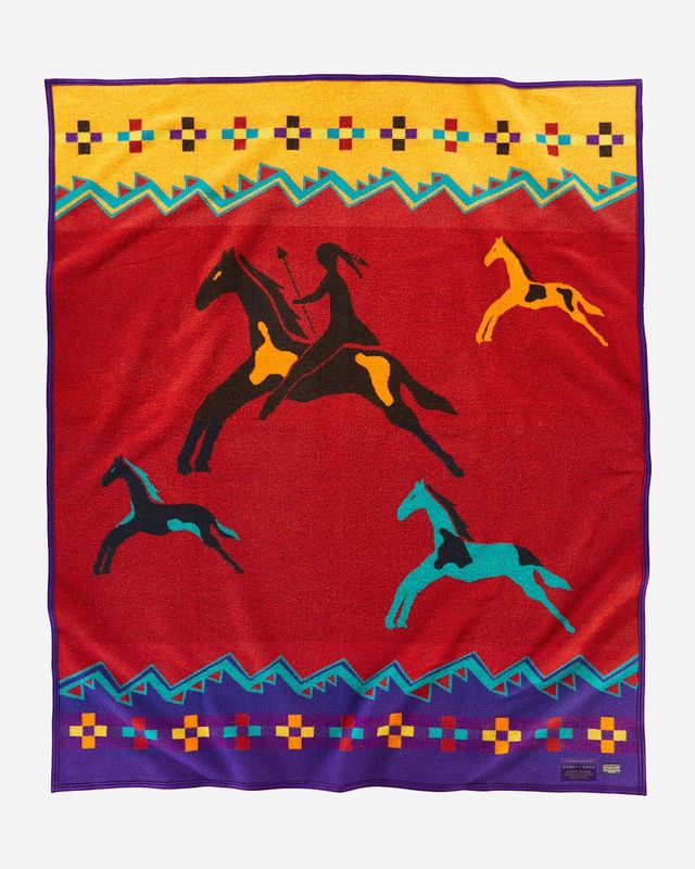 Celebrate the Horse Robe 64x80