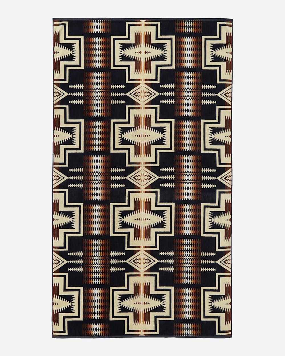 Harding Black Spa Towel 40x70