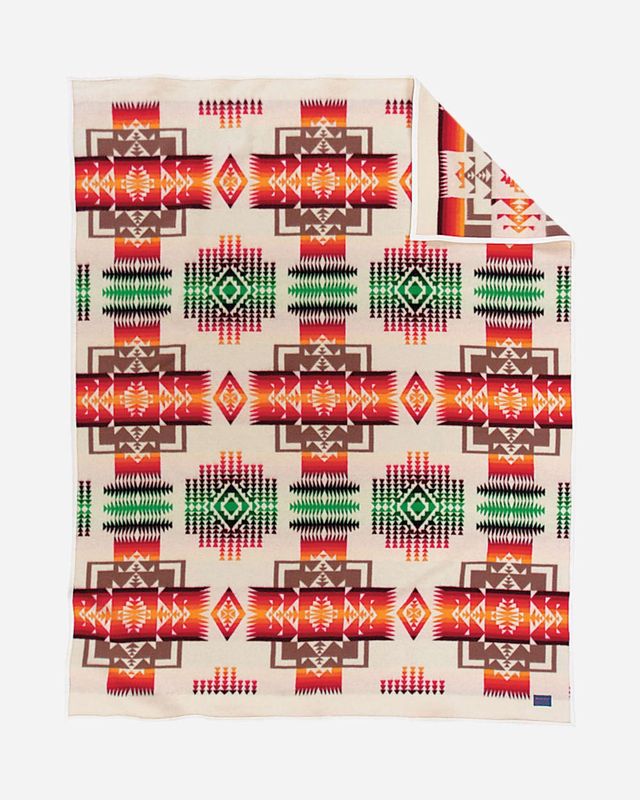 Chief Joseph Robe Ivory 64x80"