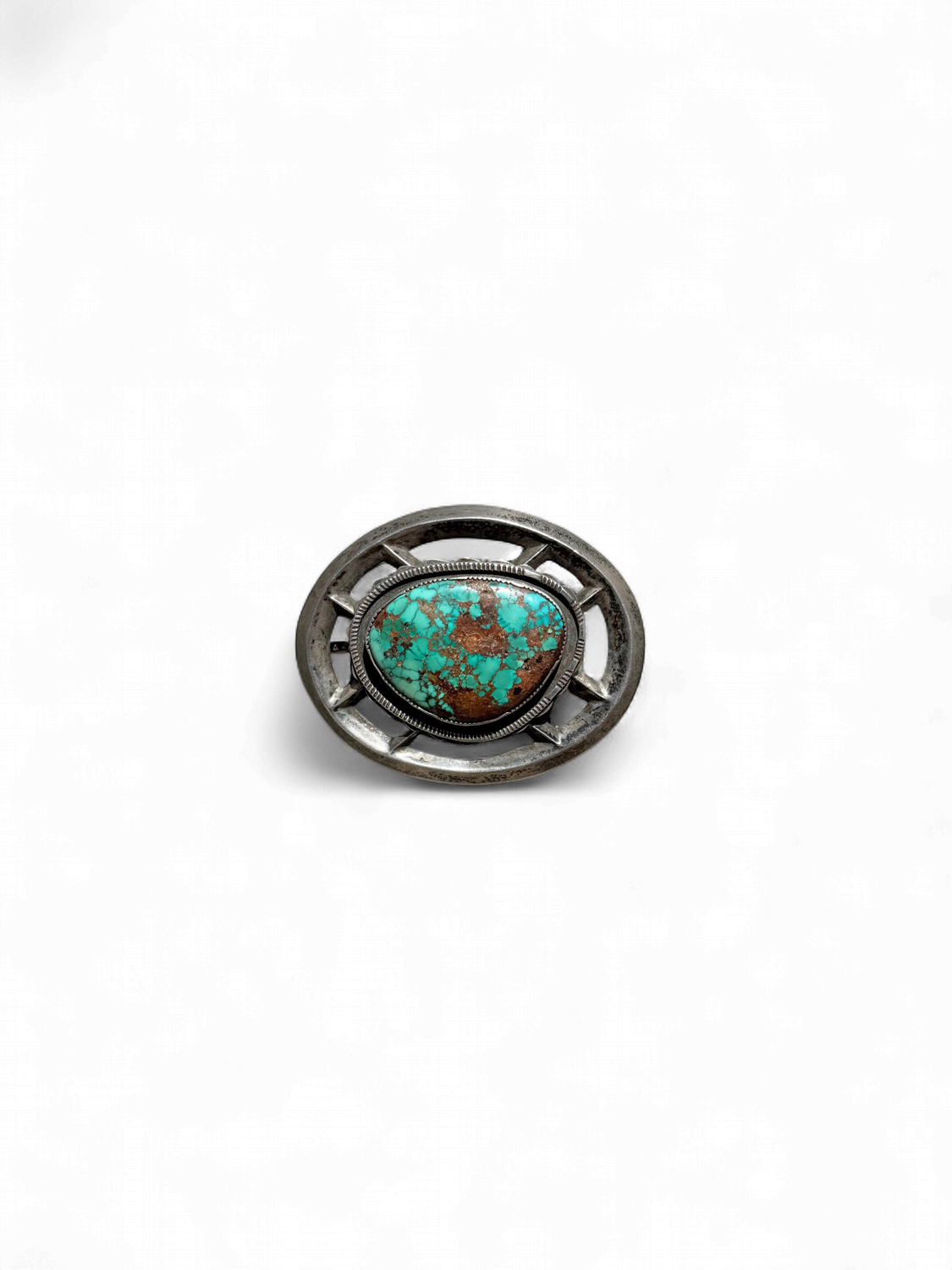 RK0307 Heavy Cast Turq.Buckle