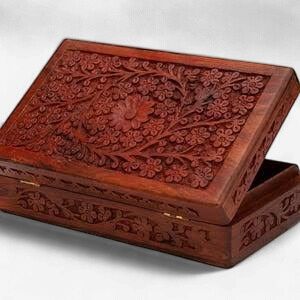 Wood Box - Daisy 6X4"