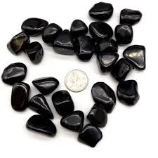 Shungite TUMBLE STONE, Lg