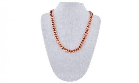 24" Pure Copper Cuban Link