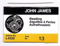 Bead Needle Sz 13 (25pak)
