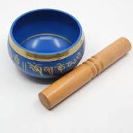 Singing Bowl Dk Blue 6"