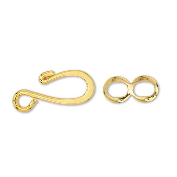 G/P Hook &amp; Eye Clasps Med