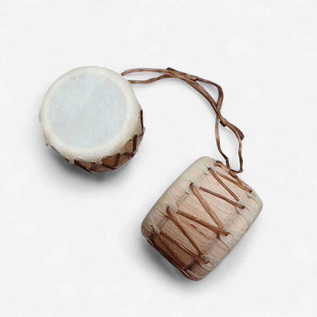 Mini Drum Keychain 1.25