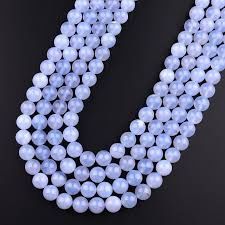 8mm Chalcedony rd 16"