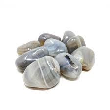 Banded Agate T-stone Lg