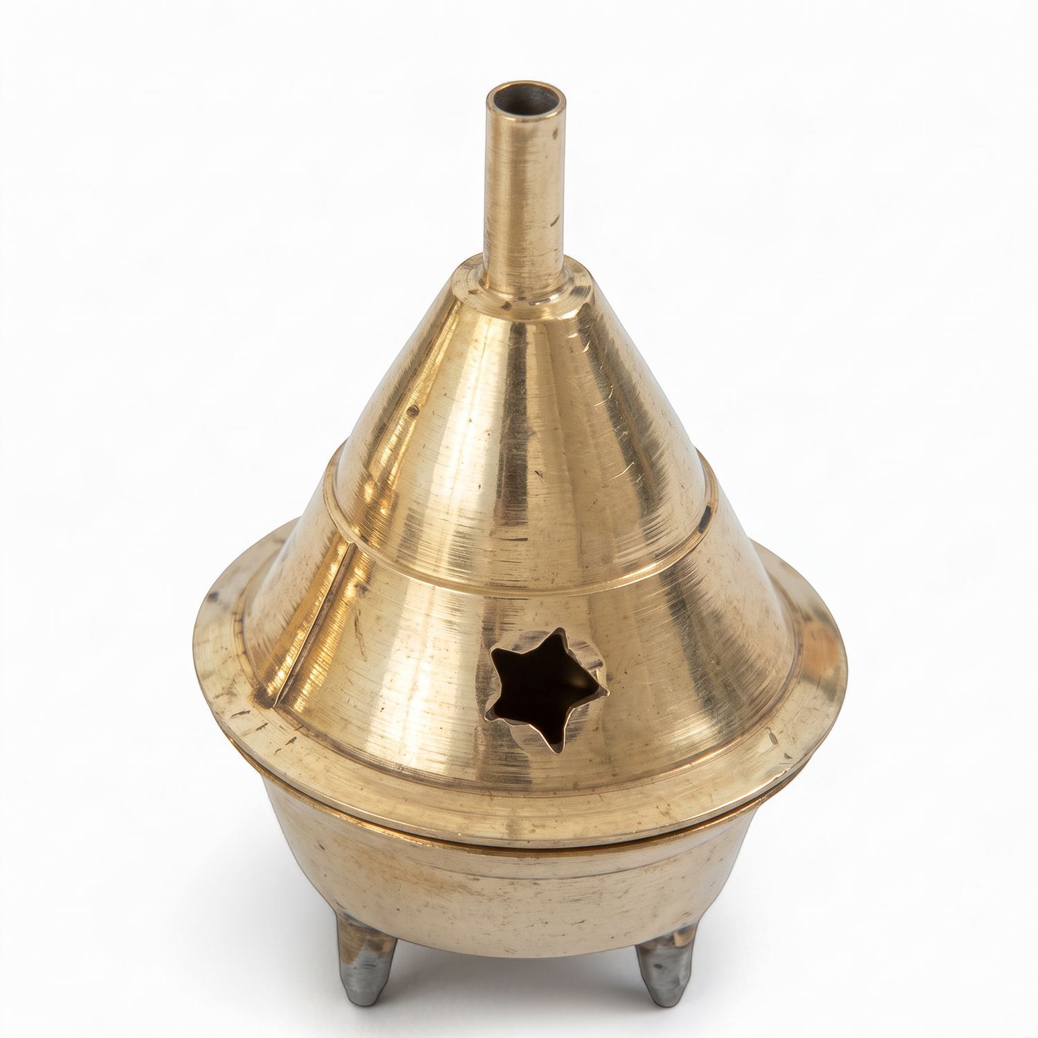 Cone Burn Brass 2.5"