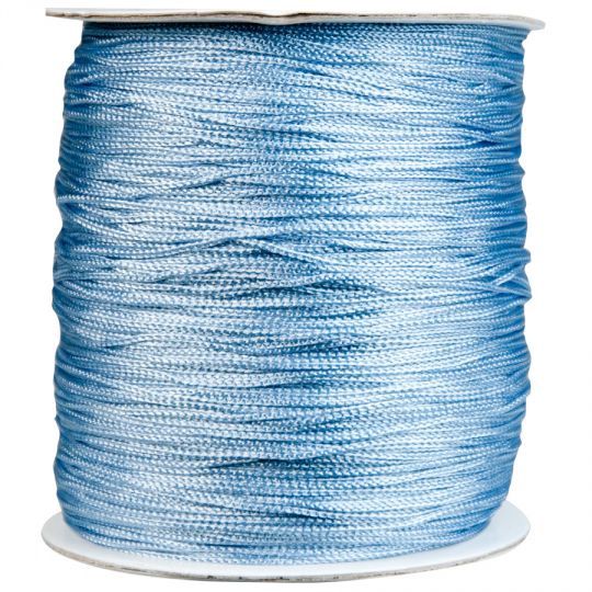 Light Blue Shawl Fringe
