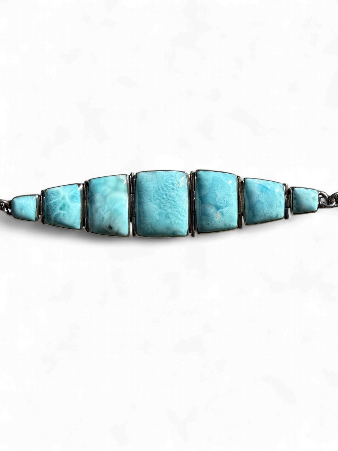 025965 SS Larimar Bracelet AAA 127.0