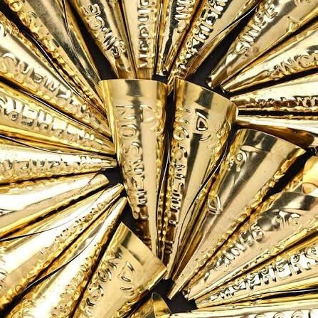 Jingle Cone, Kids Gold 100pk