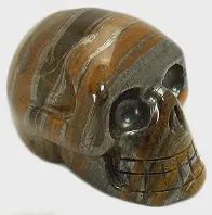 019853 Tiger Iron Skull 37mm