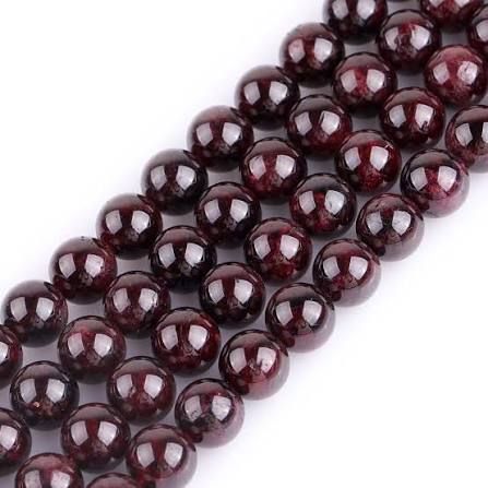 Garnet 7-8mm rd 16"str