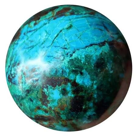 Chrysocolla Sphere .75-.79