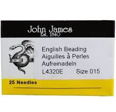 Bead Needle Sz 15 25pk