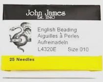 Bead Needle Sz 10 25pk
