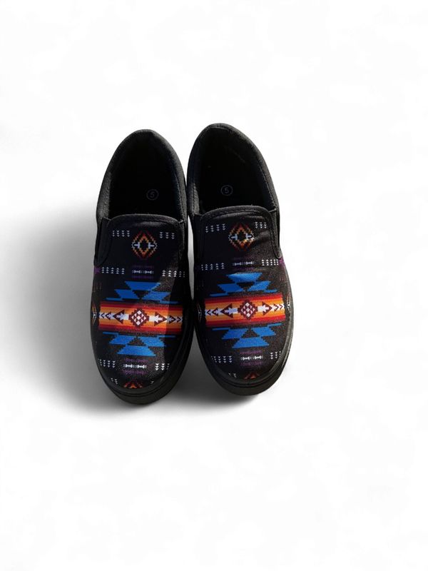 Black Slip On Shoes sz 5