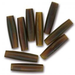 1"  Horn Hair Pipe Amber