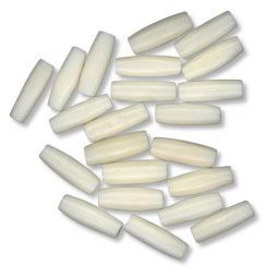 001392 1/2 Horn Pipe - White 10pk