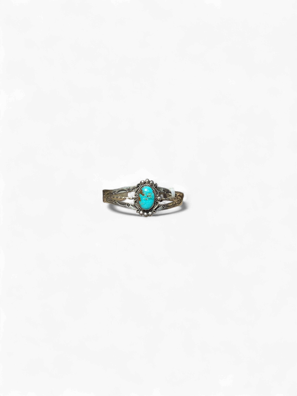 027269 Vintage Turquoise Harvey Era Cuff