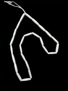 1.5" White Bone Hairpipe +*
