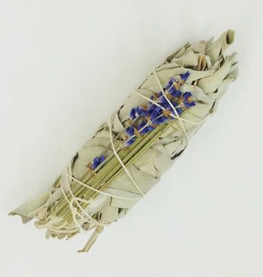 4" Sage w/French Lavender  *