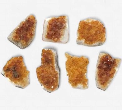 Citrine Druze minis