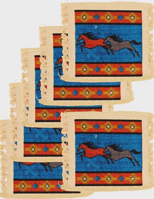 Coaster - 2 Horses 6x6