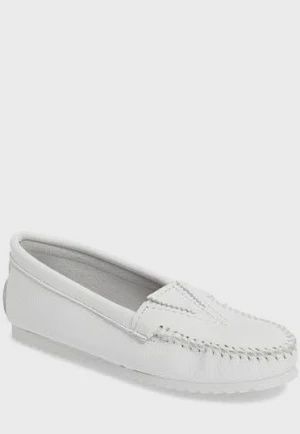 44 Wht Deerskin Gore sz 5.5