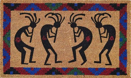 Outdoor Kokopelli Mat 18"x30"