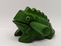 Croak Frog Green 3"
