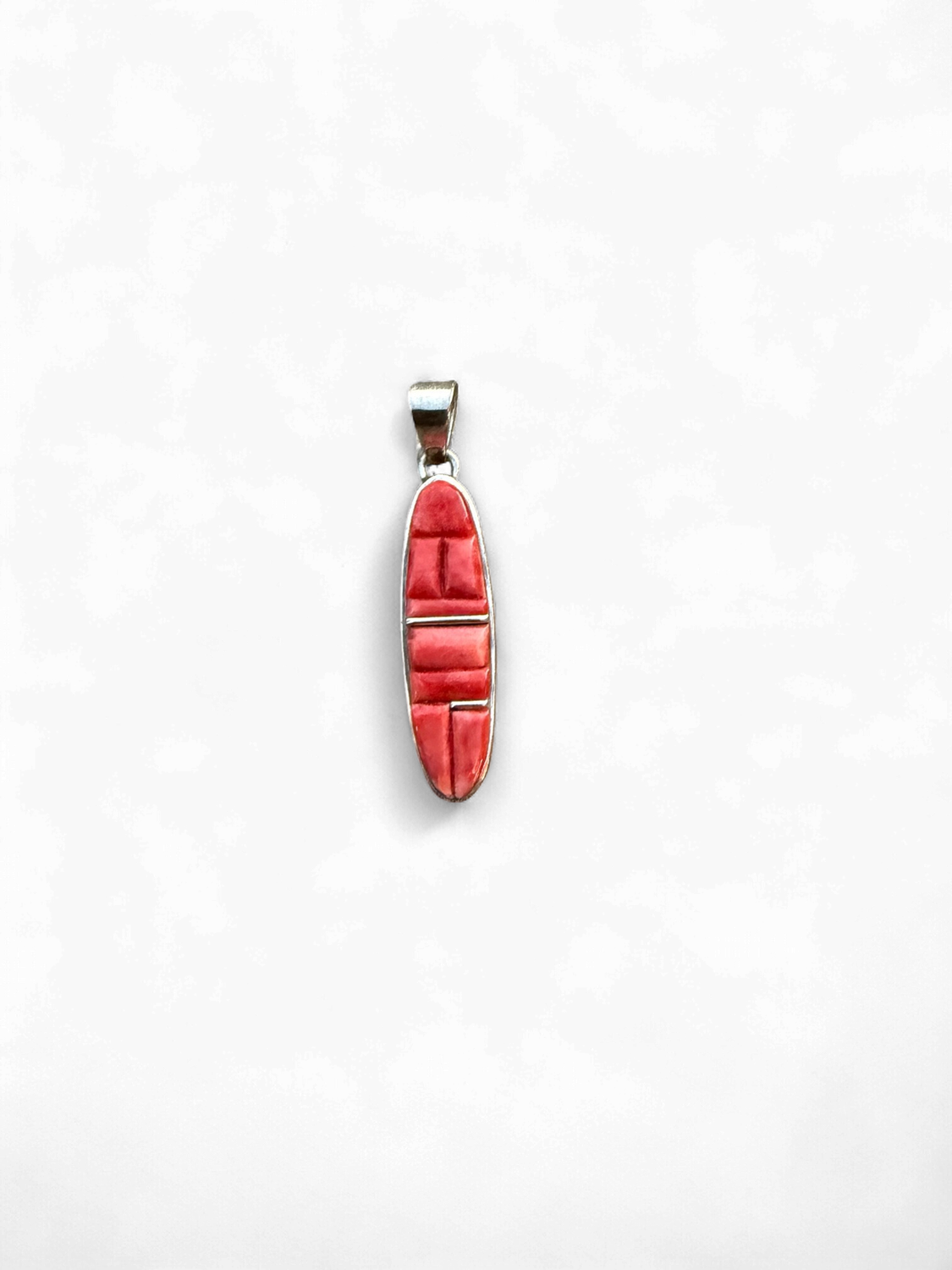 Spiney Oyster Inlay Pendant