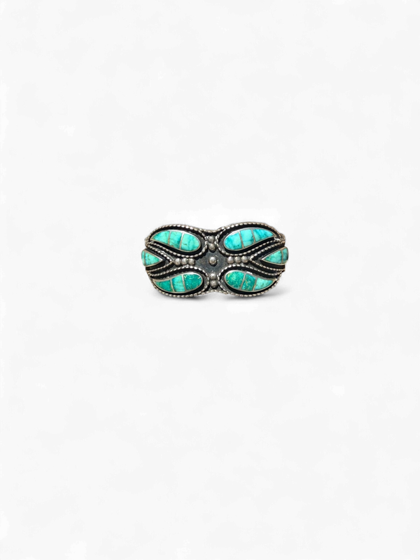 085372 GDS1227 Zuni Inlay Turq.Cuff