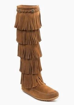 1658 5 Layer Fringe Brown