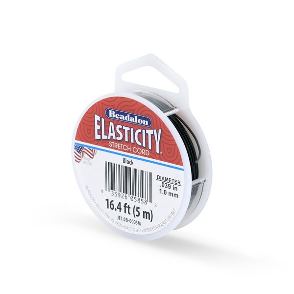 Elasticity BLK 1.0mm 5m