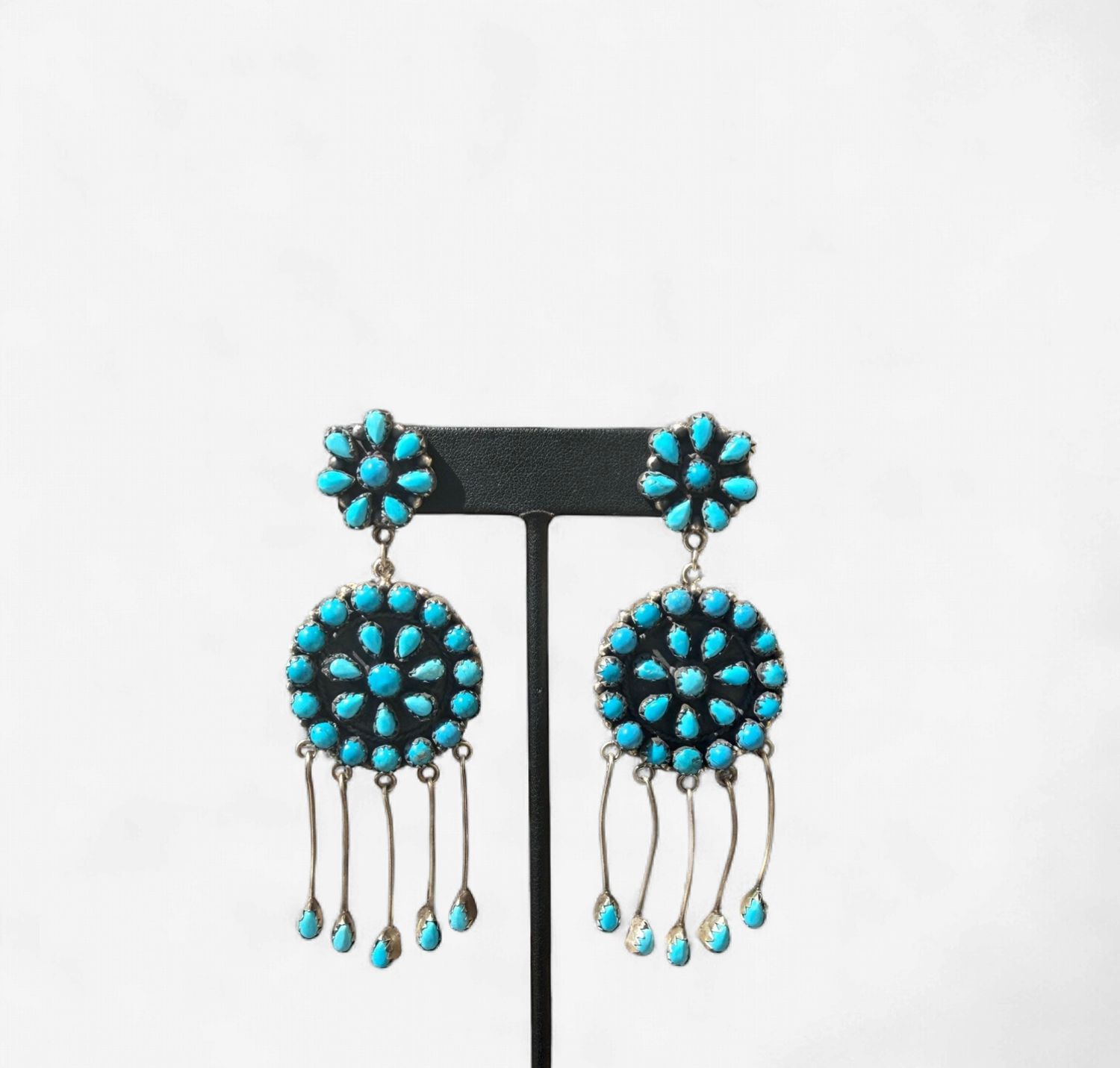 AAA Turquoise cluster  dangle