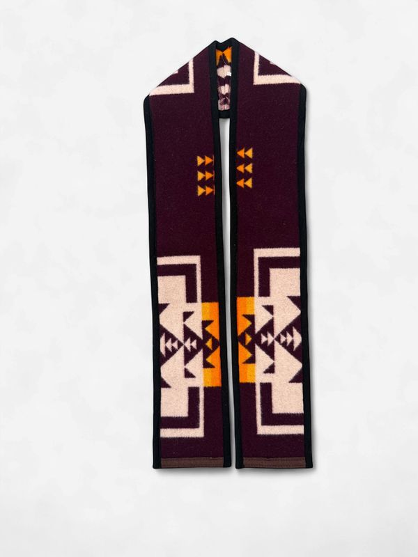 Grad Maroon Stole 5x64