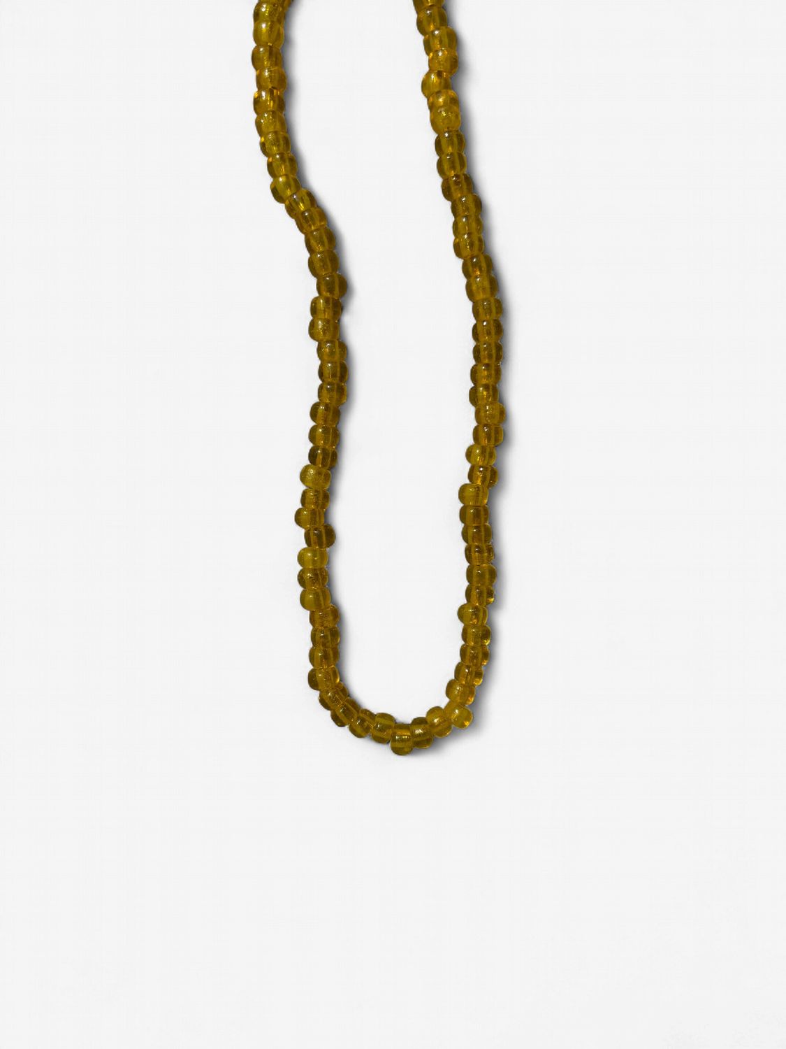 9mm Crow Bead, Colour: Tr Yellow