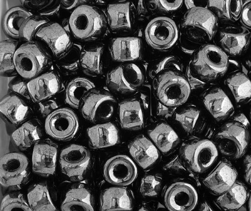 6mm Gunmetal Mini Crow 100pc