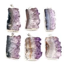 SP Amethyst Slice Pend