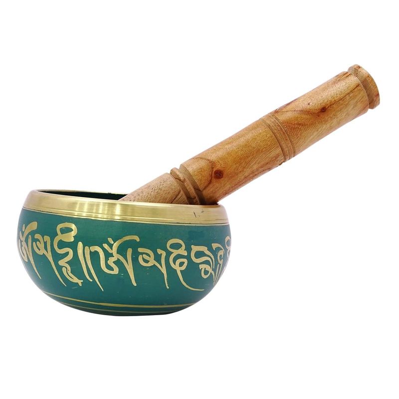 Singing Bowl Green 4"